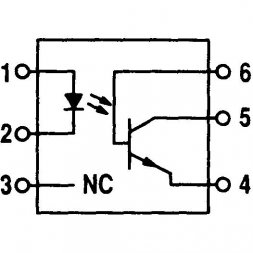4 N 35 VISHAY SEMICONDUCTORS Optocsatolók