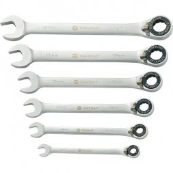 824124 TOOLCRAFT Type Open End/ Ring Spanner