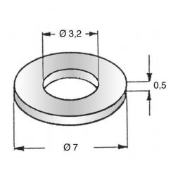PODK30 (03.05.033) ETTINGER Podložky kovové