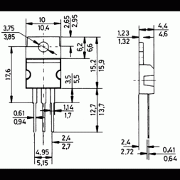 BDW 94 C VARIOUS Tranzistor Darlington PNP -12A/-100V 80W TO220