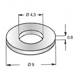 PODK40 (03.05.043) ETTINGER Podložky kovové