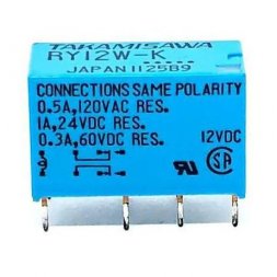 2 x RY12W-K 12VDC Relais 8-polig DPDT Signalrelais Takamisawa Fujitsu für Audio 