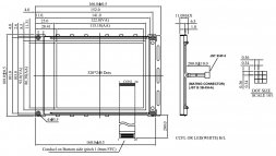 BG 320240F BNHH3np BOLYMIN Grafikus LCD modulok
