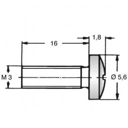 SPV30-16 (01.45.366) ETTINGER Şuruburi din plastic