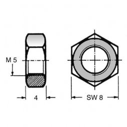 MK50 (02.10.053) ETTINGER Piuliţe de metal