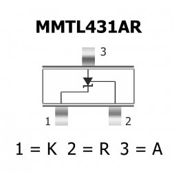 MMTL431AR DIOTEC Referencias de tensión