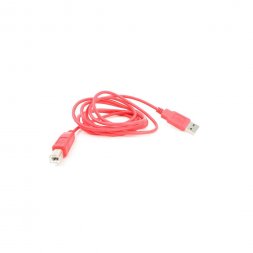 USB Cable A to B - RED (MIKROE-975) MIKROELEKTRONIKA Board USB Cable A to B - RED