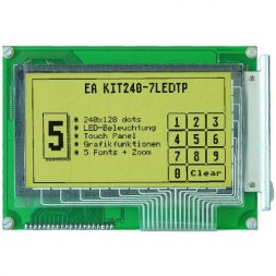 EA KIT240-7LEDTP DISPLAY VISIONS Grafikus LCD modulok