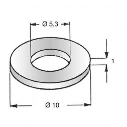 PODK50 (03.05.053) ETTINGER Podkładki metalowe