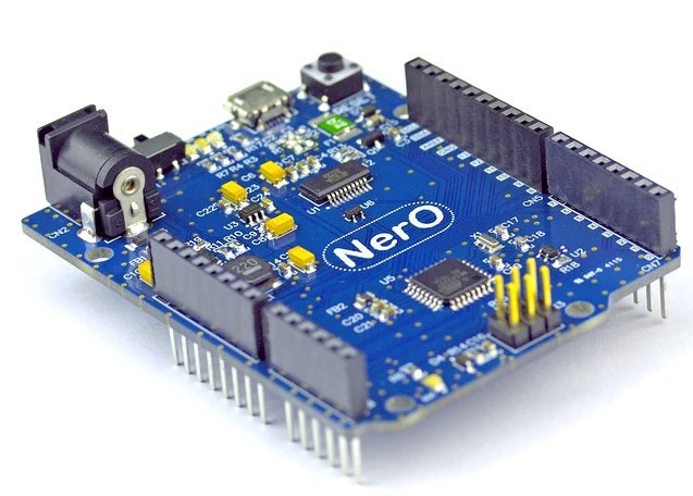 NerO - Arduino UNO R3 kompatibilis panel fejlesztésekkel