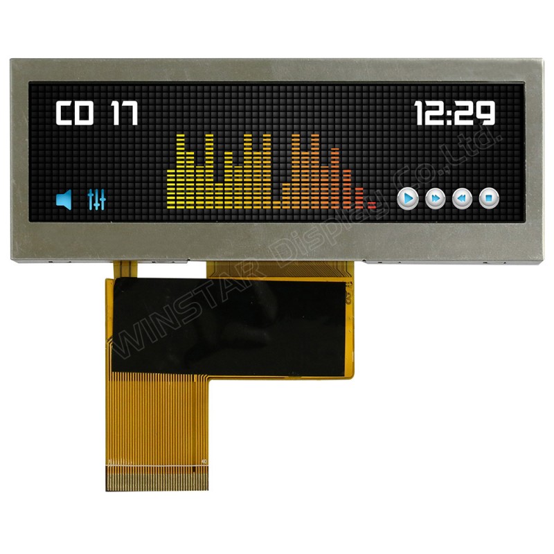 Bar TFT - even an industrial display can be wide-angle