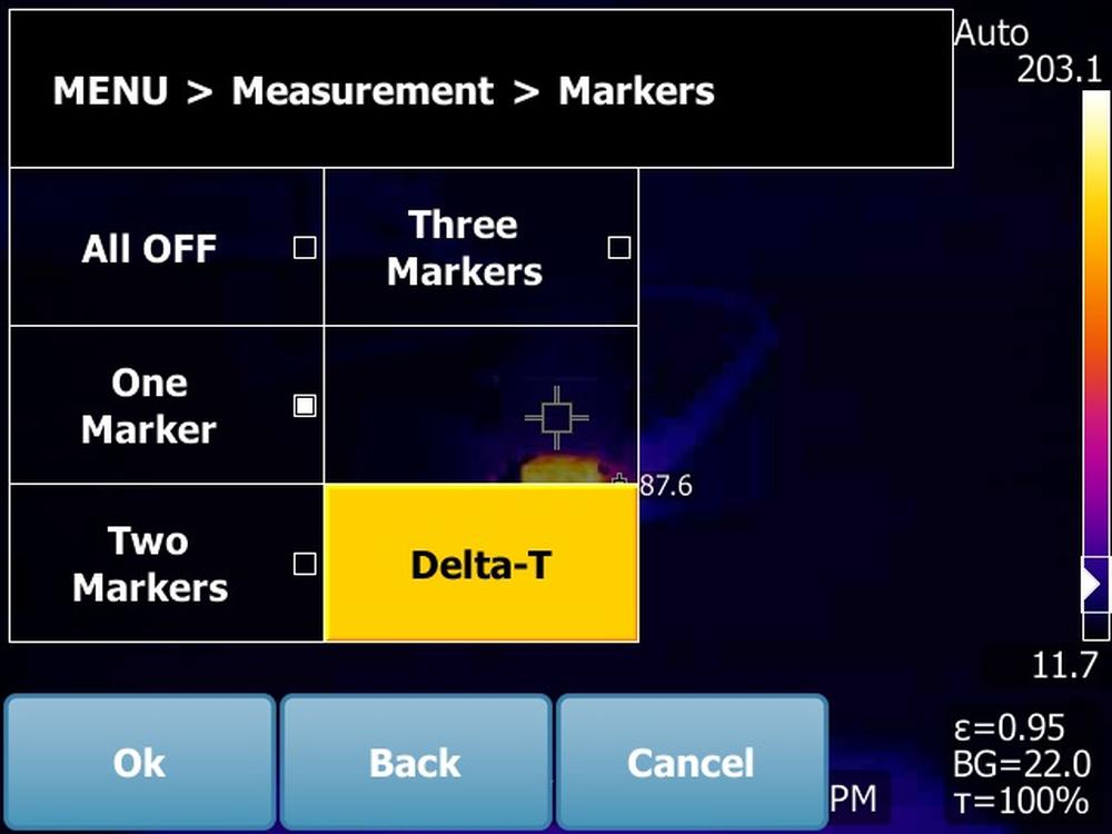Nové PRO termokamery s funkciou Delta-T