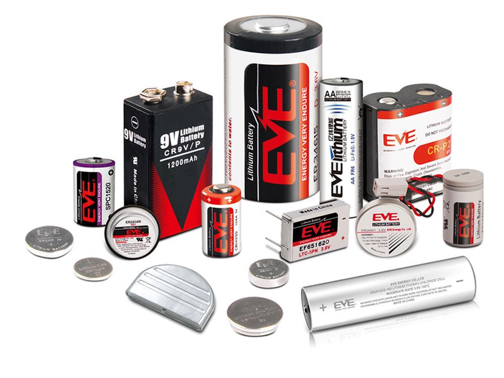 Yet unrivalled battery life - Li-SoCl2 batteries from EVE