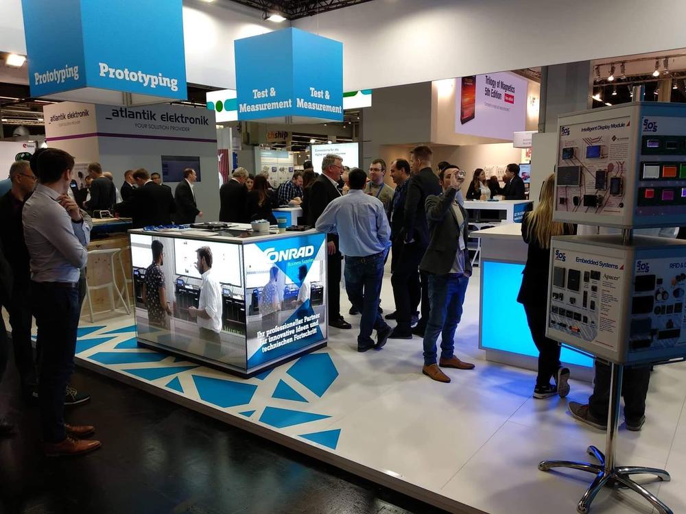 SOS electronic on Embedded world 2019 trade fair