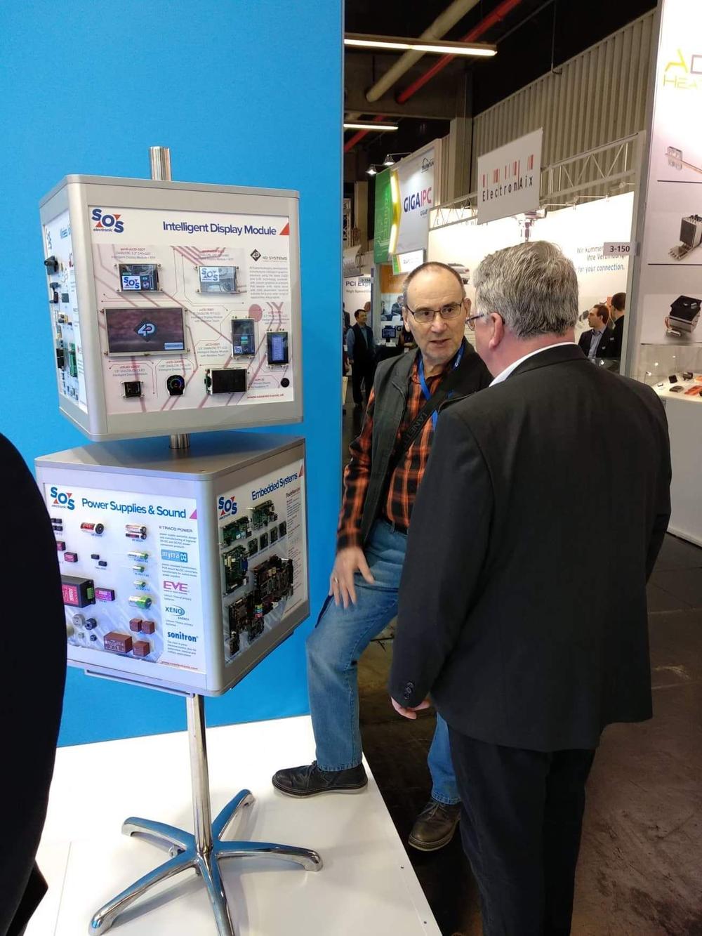 SOS electronic on Embedded world 2019 trade fair