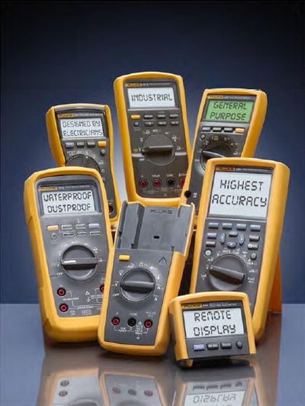 Multimeter with wireless display