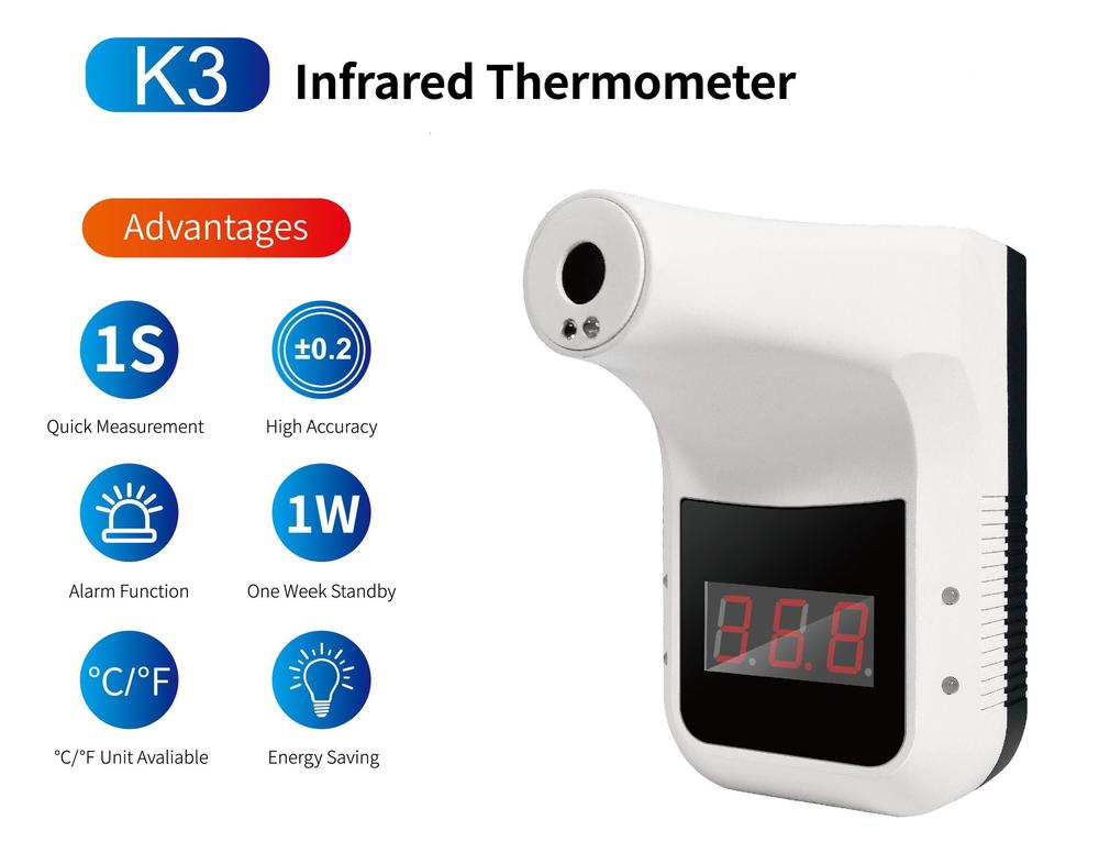 Could visitors measure their own temperature when entering your premises?