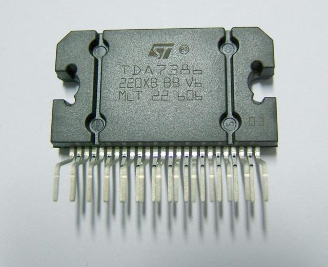 5PCS IC TDA7386 ZIP-25 ST Amplifier NEW GOOD QUALITY Z1