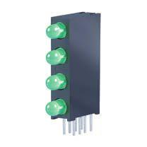5 Leuchtdiode LED L-7104ZGC 3mm LEDs 20mA Kingbright L-7104 9000mcd grün 101179
