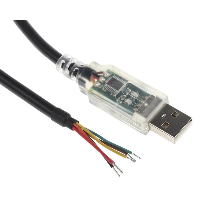 Egypten Korea mål USB-RS232-WE-1800-BT_5.0 | FTDI Converter Cable 1,8m, POWER=5V| 131336