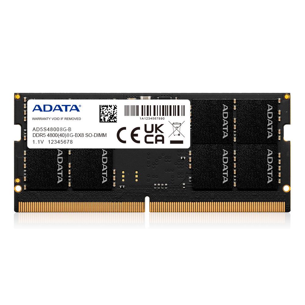 AD5S48008G4-BSSB, ADATA SODIMM DDR5 8GB CL40 0…+85°C
