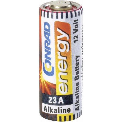 Alkaline 23A 12V, CONRAD ENERGY Alkali-Batterie 55mAh D10x28mm