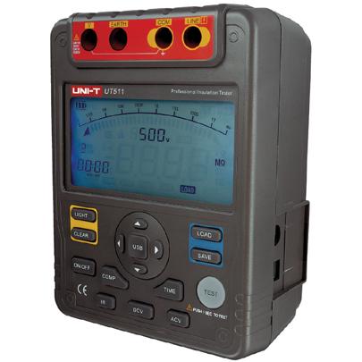 UT511 Insulation Resistance Tester Meter 0.1M-10G ohm UT-511 