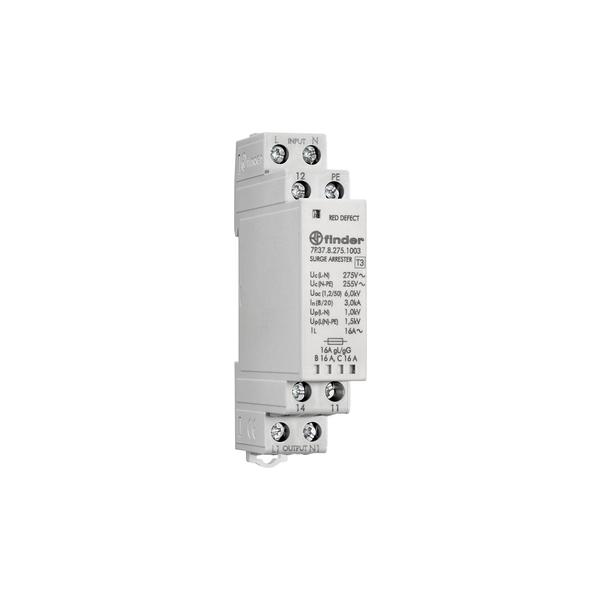 7P.04.8.260.1025 | FINDER Surge Protection Device 3-phase Type| 233801